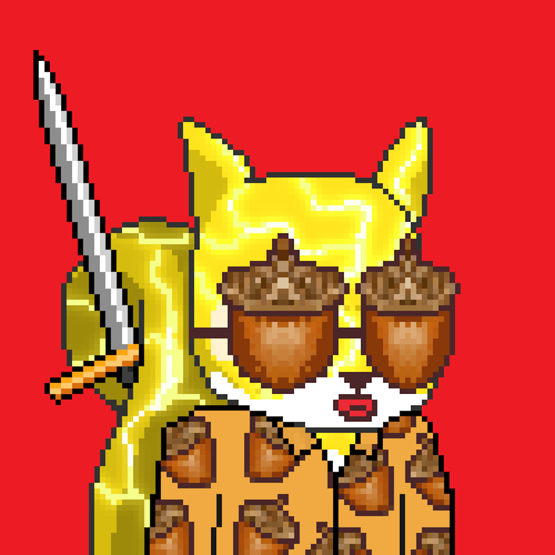 Pixel Squirrels #133